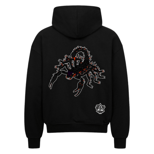 VACANCY Oversized Zipper Hoodie - TrippyConsciousnessProduction