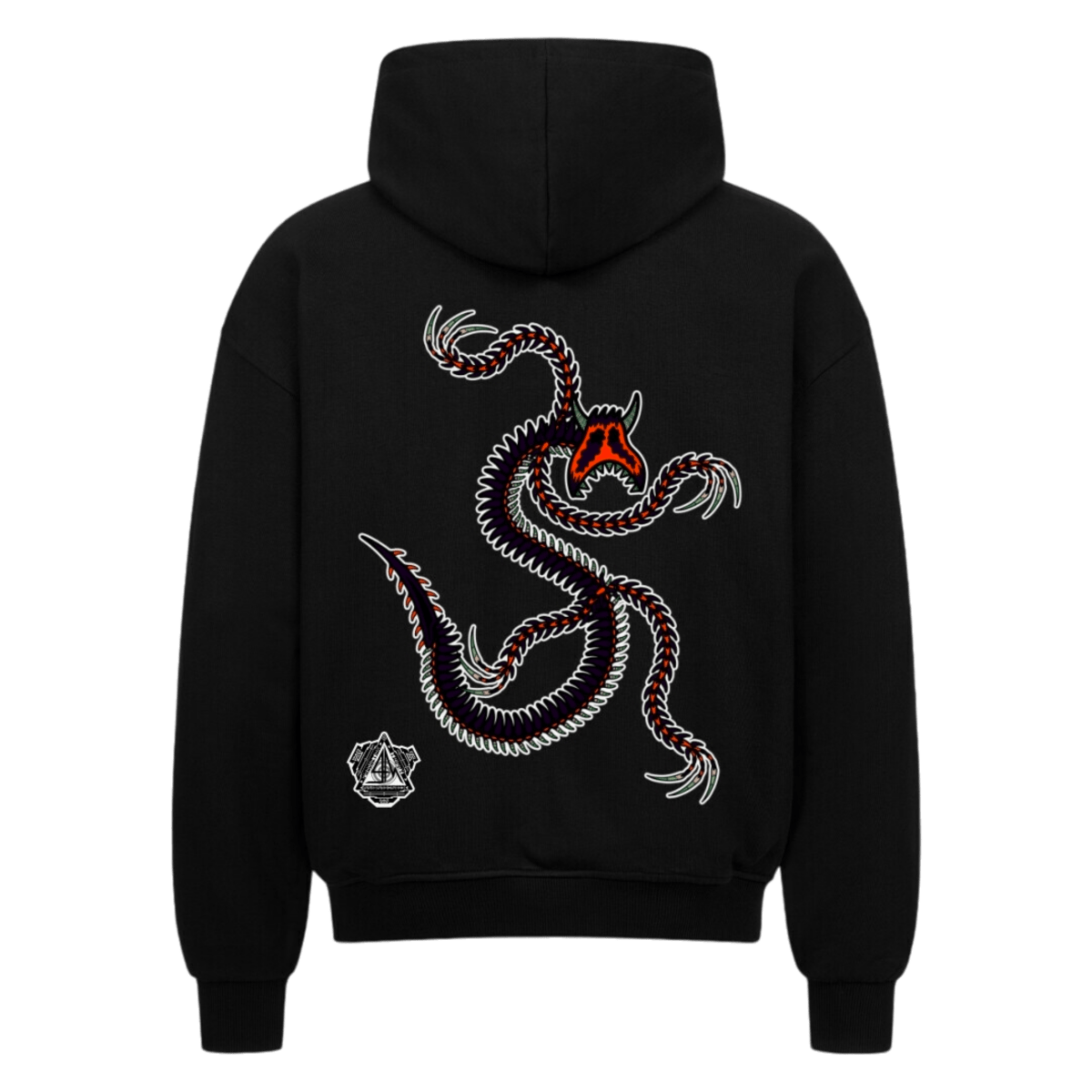 VACANCY Oversized Zipper Hoodie - TrippyConsciousnessProduction