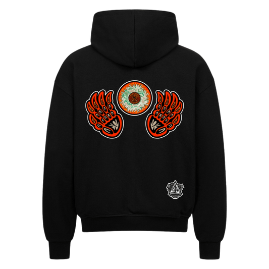 VACANCY Oversized Zipper Hoodie - TrippyConsciousnessProduction