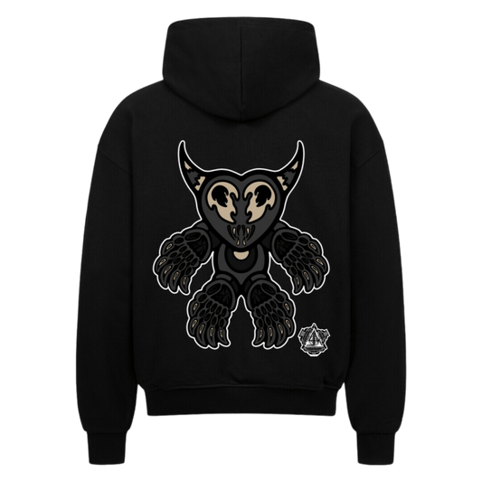 VACANCY Oversized Zipper Hoodie - TrippyConsciousnessProduction