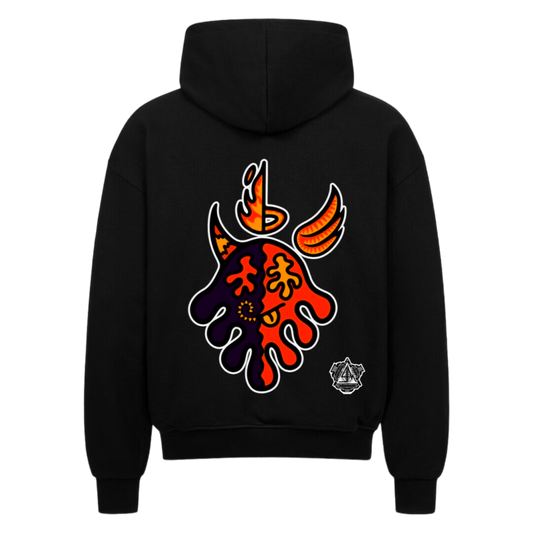 VACANCY Oversized Zipper Hoodie - TrippyConsciousnessProduction