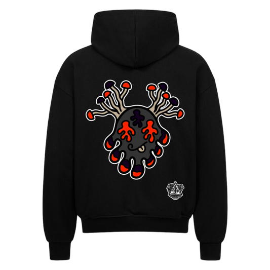 VACANCY Oversized Zipper Hoodie - TrippyConsciousnessProduction