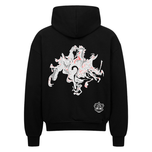 VACANCY Oversized Zipper Hoodie - TrippyConsciousnessProduction