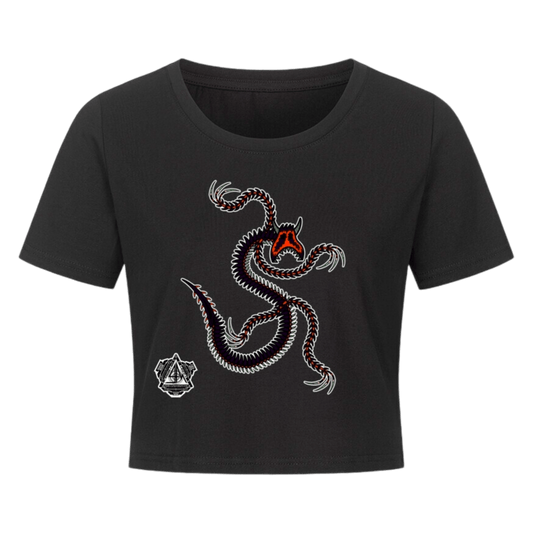 Ladies Cropped Tee - TrippyConsciousnessProduction