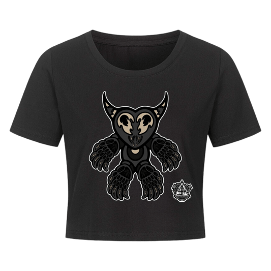 Ladies Cropped Tee - TrippyConsciousnessProduction