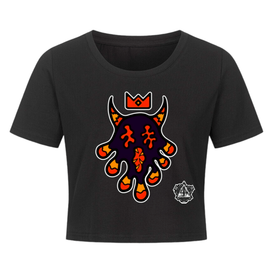 Ladies Cropped Tee - TrippyConsciousnessProduction