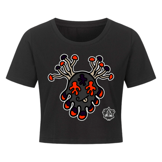 Ladies Cropped Tee - TrippyConsciousnessProduction