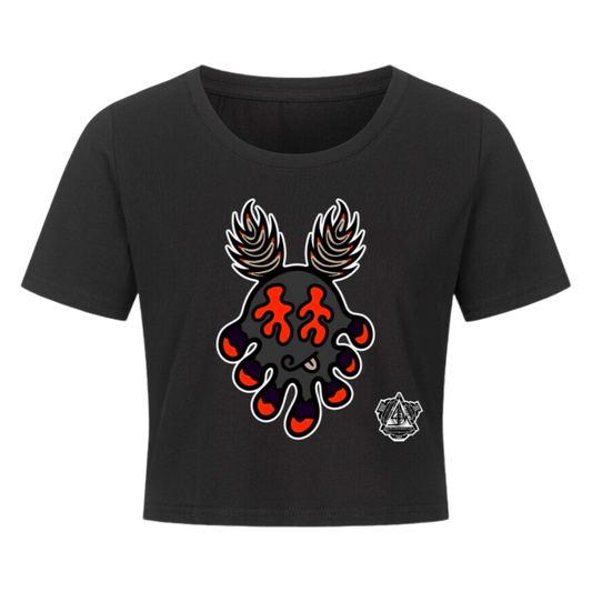 Ladies Cropped Tee - TrippyConsciousnessProduction