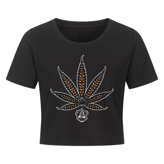 Ladies Cropped Tee - TrippyConsciousnessProduction