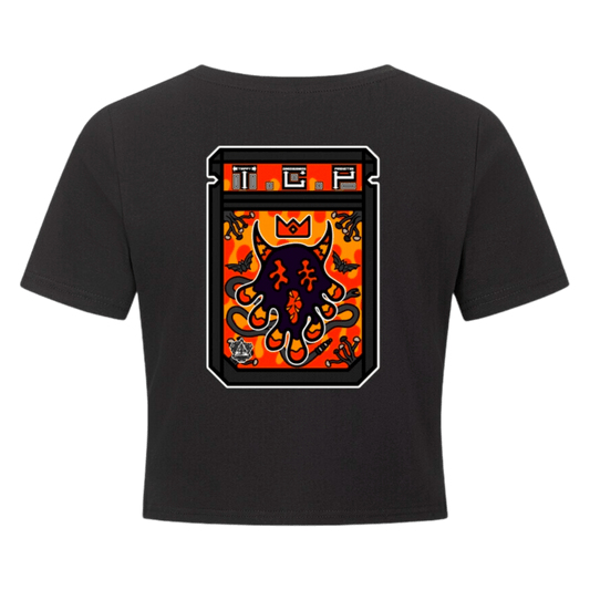 Ladies Cropped Tee - TrippyConsciousnessProduction