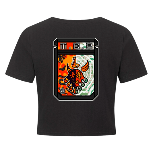 Ladies Cropped Tee - TrippyConsciousnessProduction