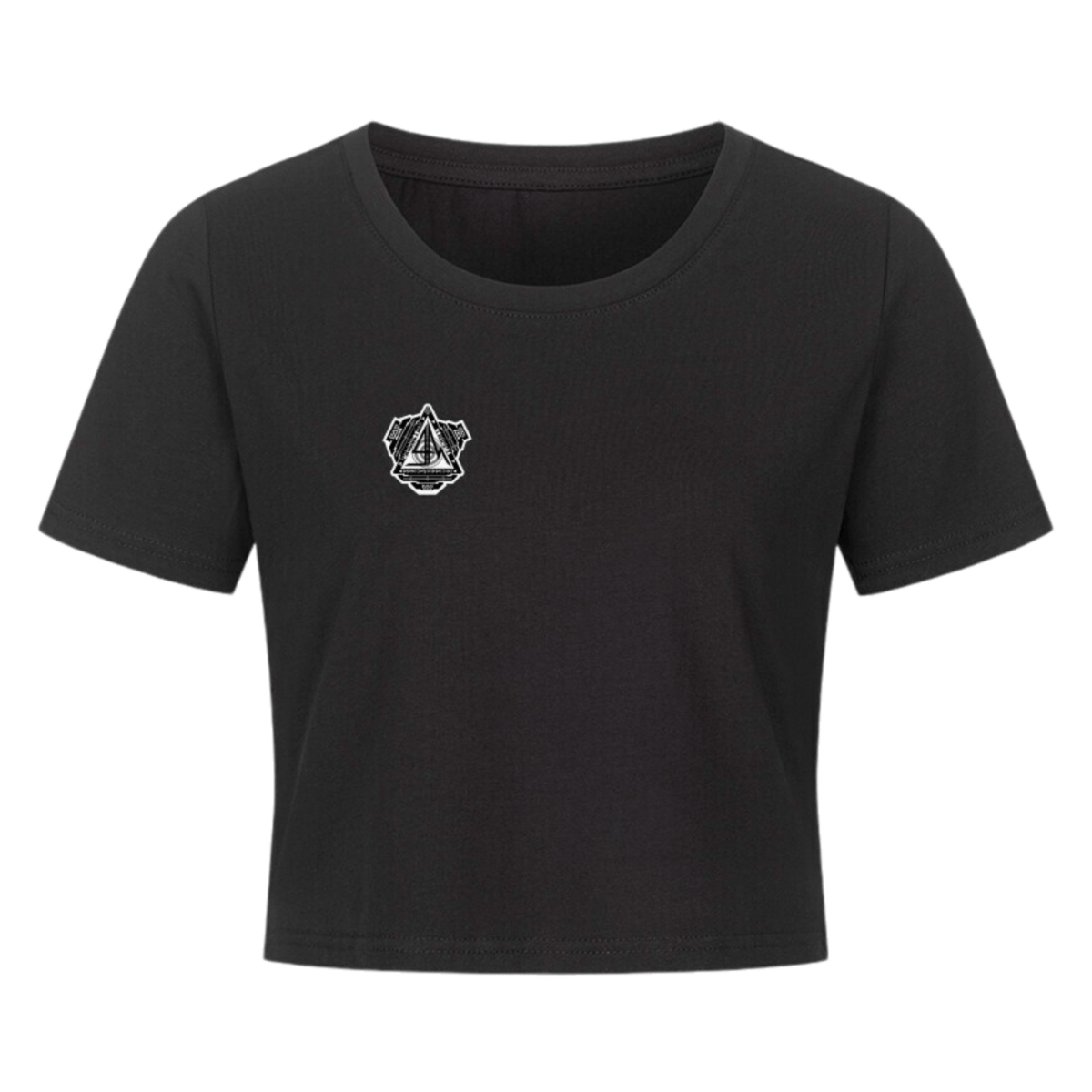 Ladies Cropped Tee - TrippyConsciousnessProduction