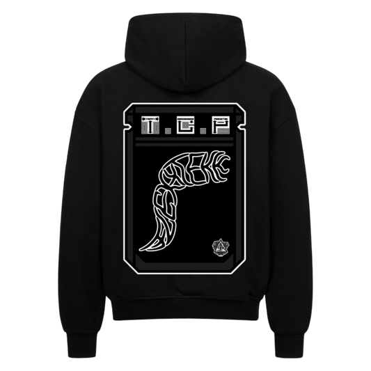 VACANCY Oversized Zipper Hoodie - TrippyConsciousnessProduction