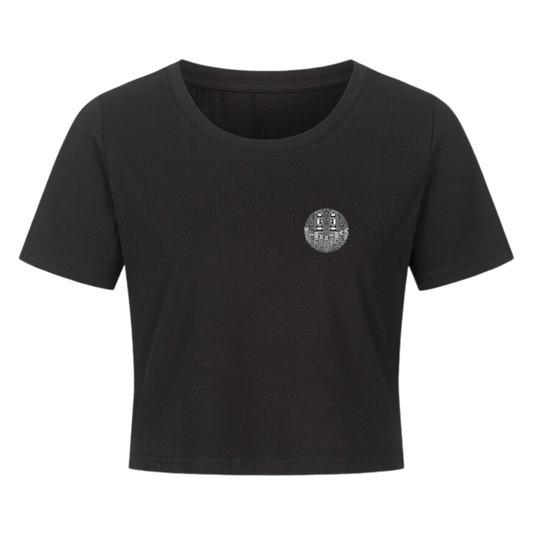 Ladies Cropped Tee - TrippyConsciousnessProduction