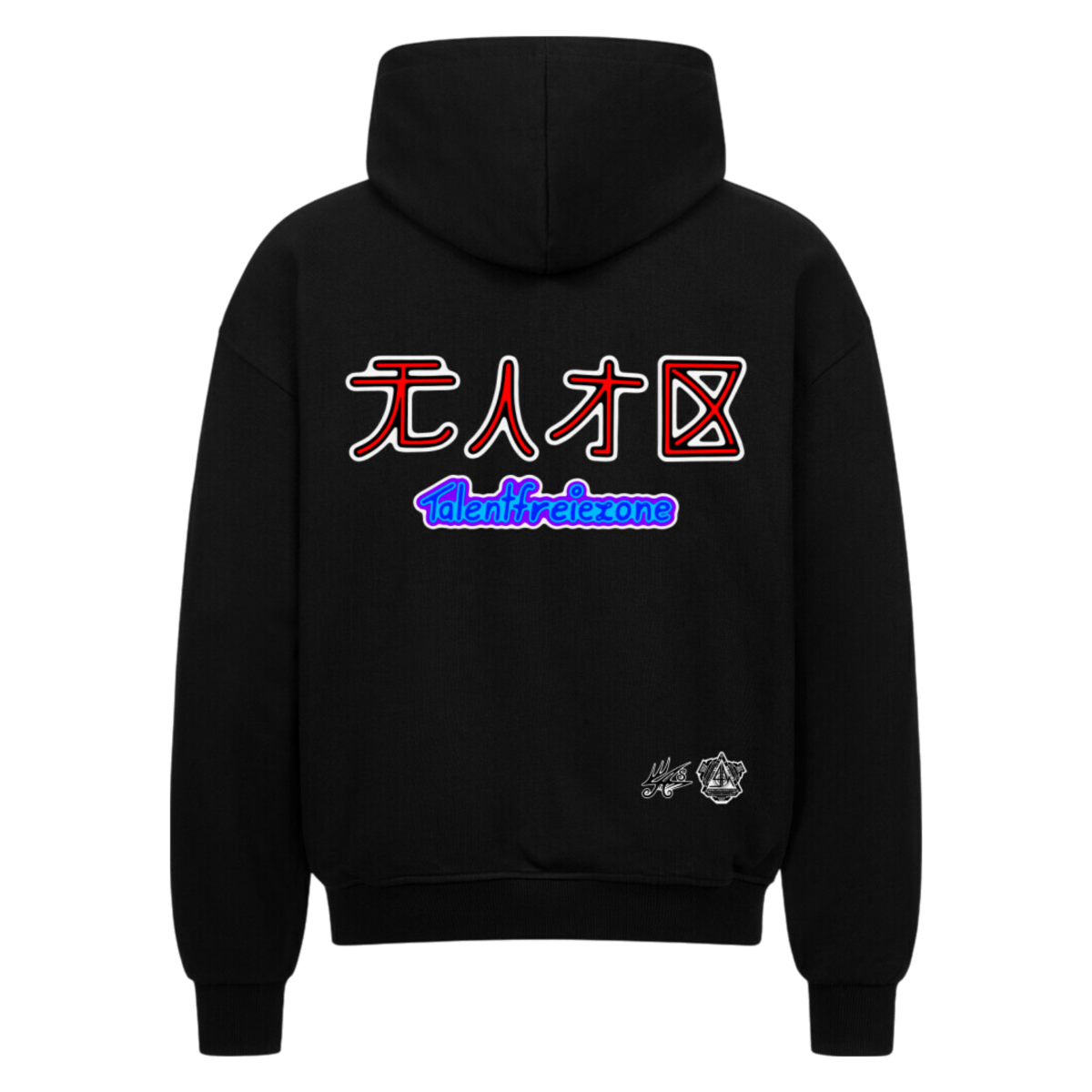 VACANCY Oversized Zipper Hoodie - TrippyConsciousnessProduction