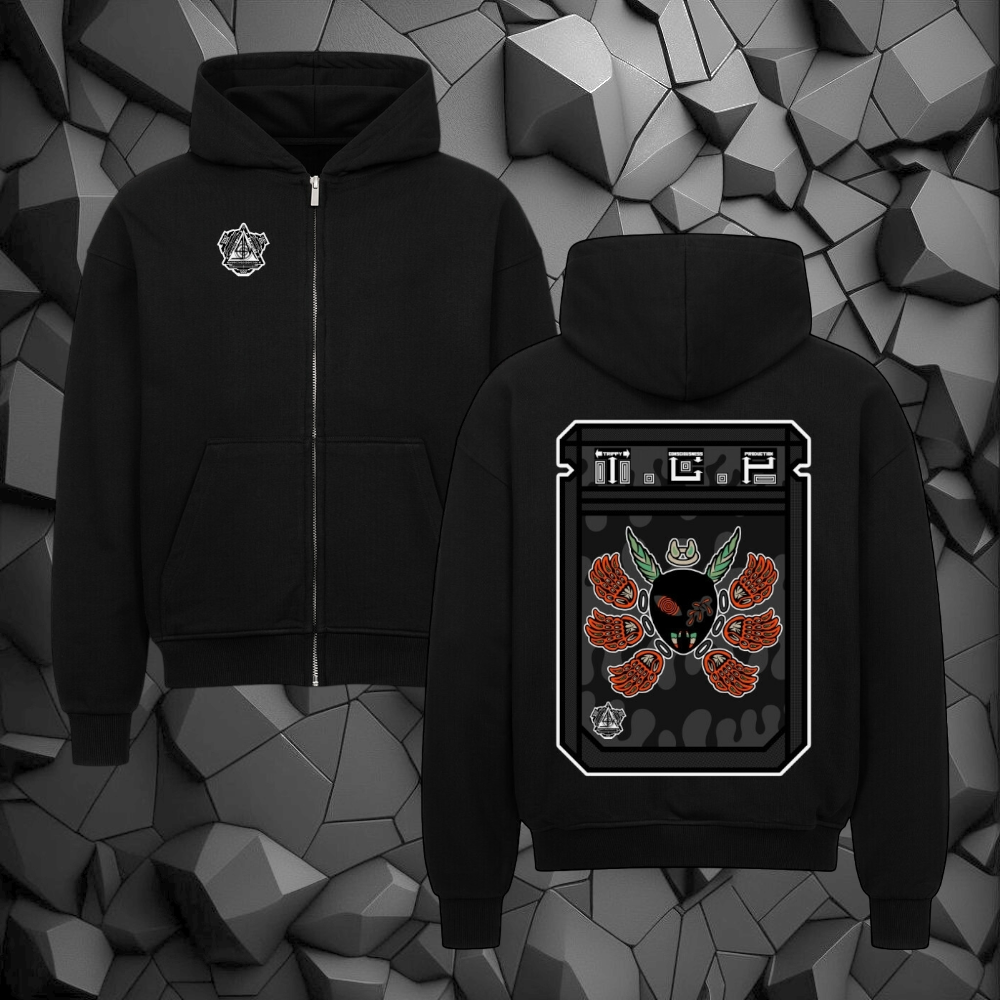 VACANCY Oversized Zipper Hoodie