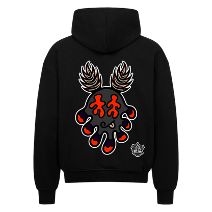 VACANCY Oversized Zipper Hoodie - TrippyConsciousnessProduction