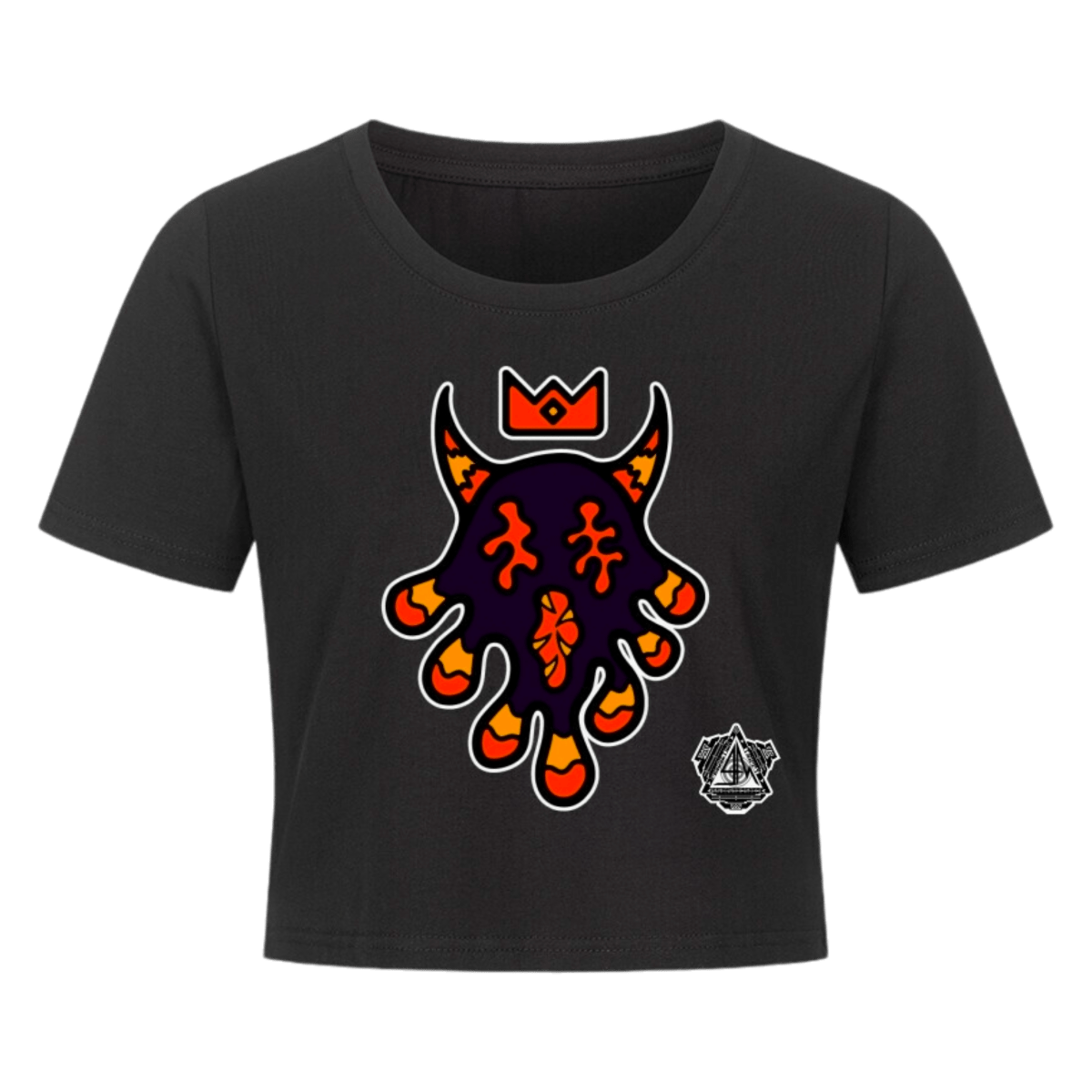 Ladies Cropped Tee - TrippyConsciousnessProduction