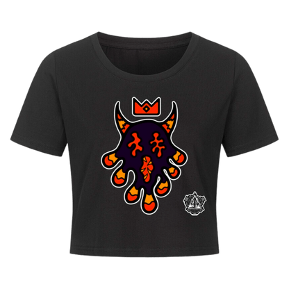 Ladies Cropped Tee - TrippyConsciousnessProduction