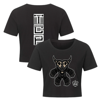 Ladies Cropped Tee - TrippyConsciousnessProduction
