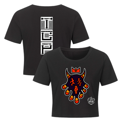 Ladies Cropped Tee - TrippyConsciousnessProduction