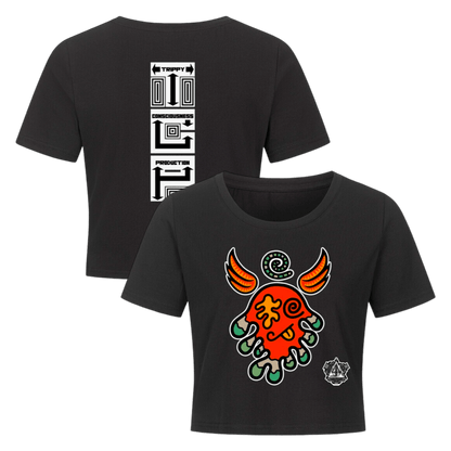 Ladies Cropped Tee - TrippyConsciousnessProduction