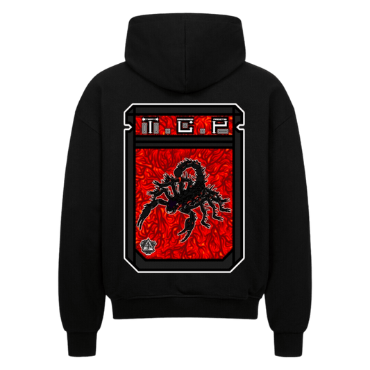 VACANCY Oversized Zipper Hoodie - TrippyConsciousnessProduction