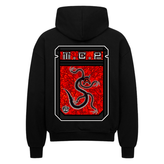 VACANCY Oversized Zipper Hoodie - TrippyConsciousnessProduction