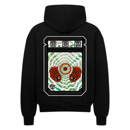 VACANCY Oversized Zipper Hoodie - TrippyConsciousnessProduction
