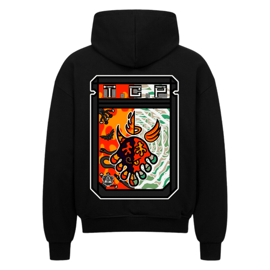 VACANCY Oversized Zipper Hoodie - TrippyConsciousnessProduction