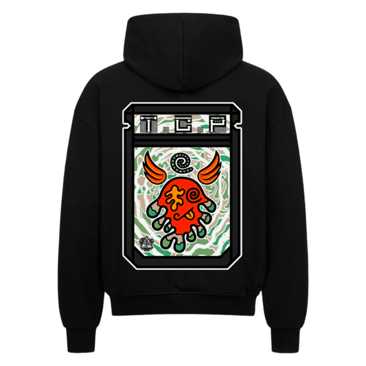VACANCY Oversized Zipper Hoodie - TrippyConsciousnessProduction
