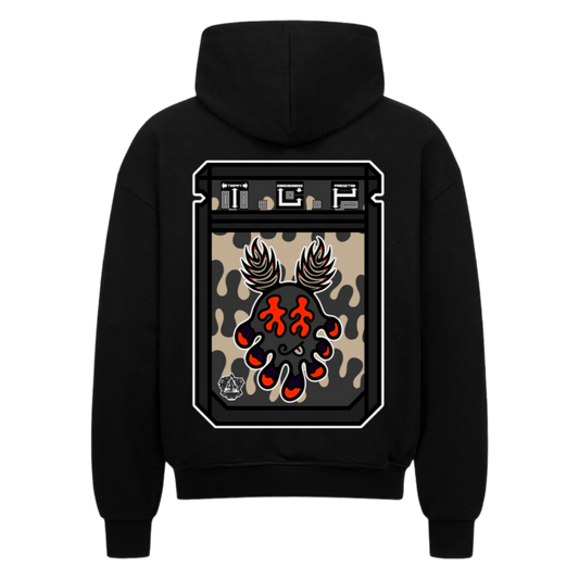 VACANCY Oversized Zipper Hoodie - TrippyConsciousnessProduction