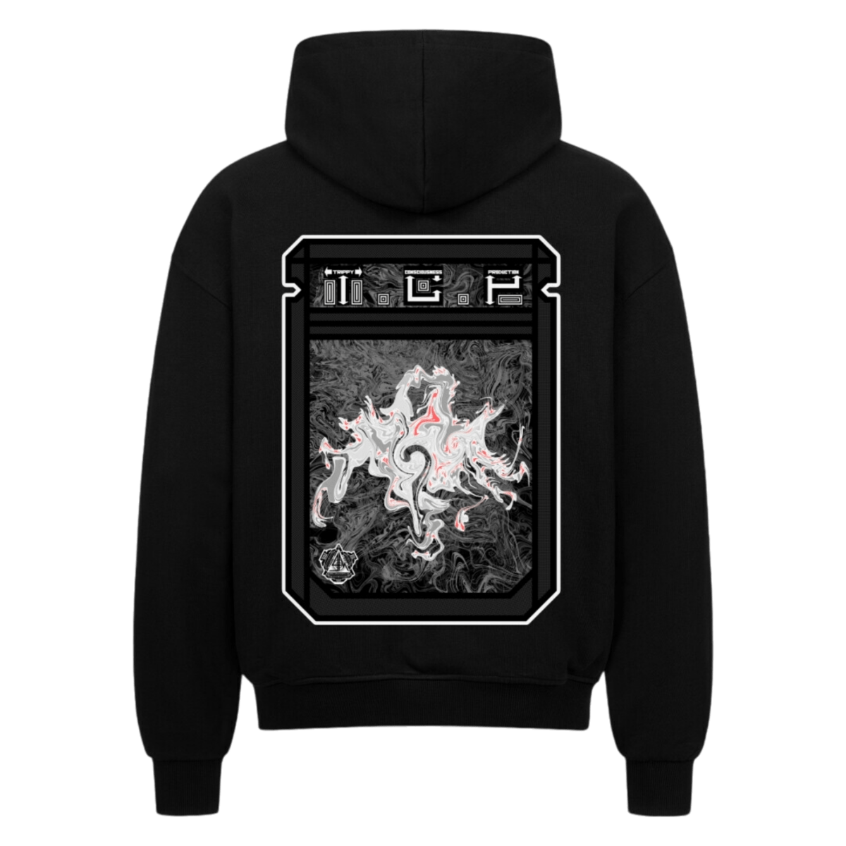 VACANCY Oversized Zipper Hoodie - TrippyConsciousnessProduction