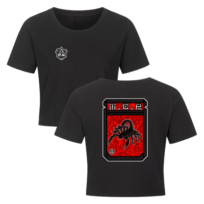 Ladies Cropped Tee - TrippyConsciousnessProduction