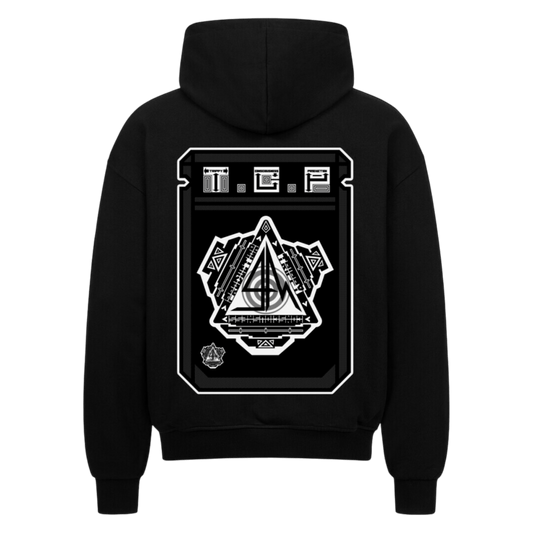 VACANCY Oversized Zipper Hoodie - TrippyConsciousnessProduction