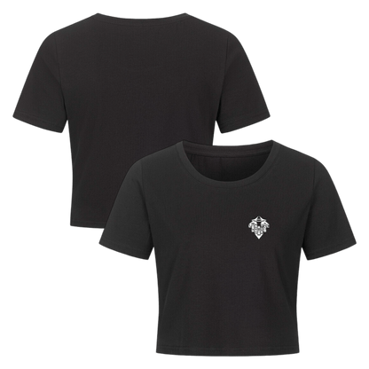 Ladies Cropped Tee - TrippyConsciousnessProduction