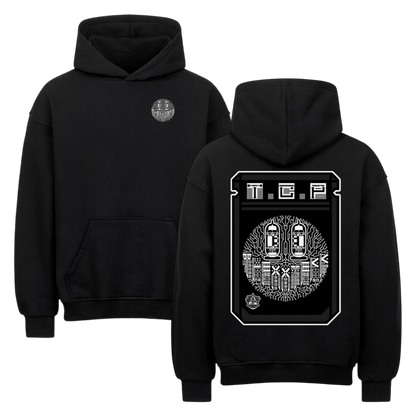 VACANCY Oversized Hoodie - TrippyConsciousnessProduction