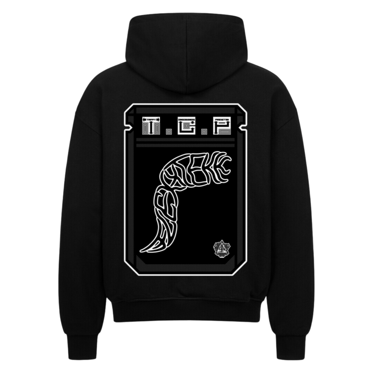 VACANCY Oversized Zipper Hoodie - TrippyConsciousnessProduction