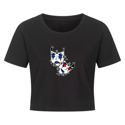 Ladies Cropped Tee - TrippyConsciousnessProduction