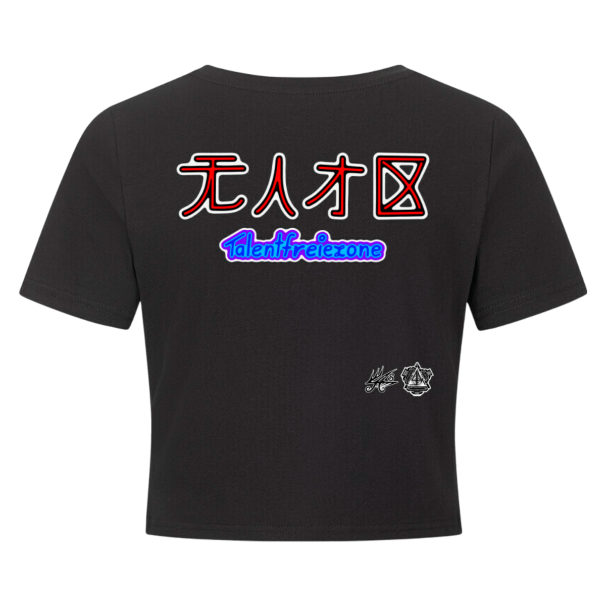 Ladies Cropped Tee - TrippyConsciousnessProduction