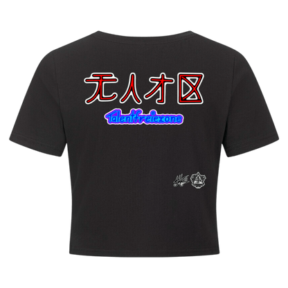 Ladies Cropped Tee - TrippyConsciousnessProduction