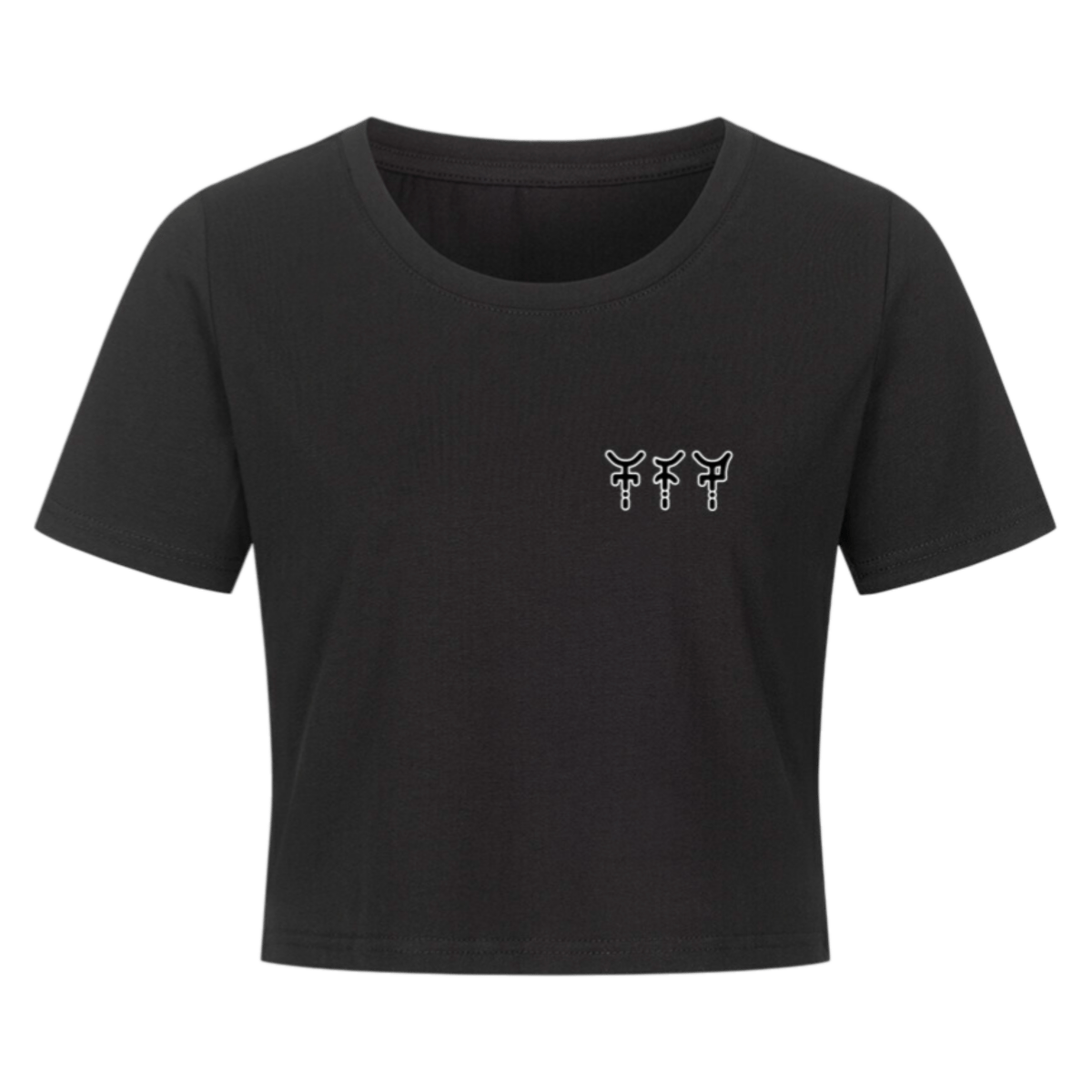 Ladies Cropped Tee - TrippyConsciousnessProduction