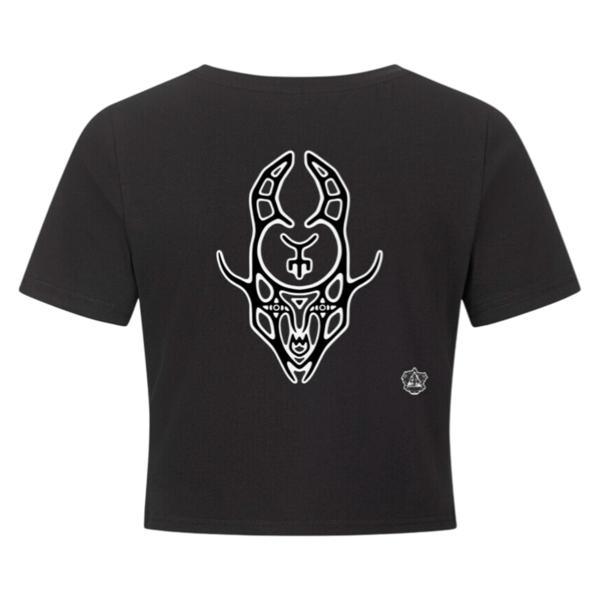 Ladies Cropped Tee - TrippyConsciousnessProduction