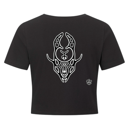 Ladies Cropped Tee - TrippyConsciousnessProduction