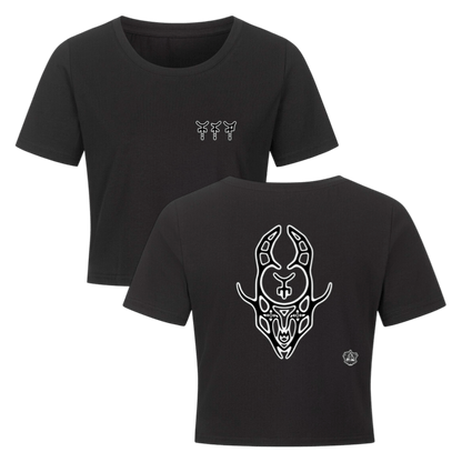 Ladies Cropped Tee - TrippyConsciousnessProduction