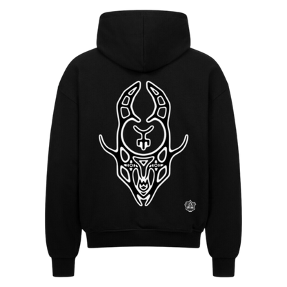VACANCY Oversized Zipper Hoodie - TrippyConsciousnessProduction