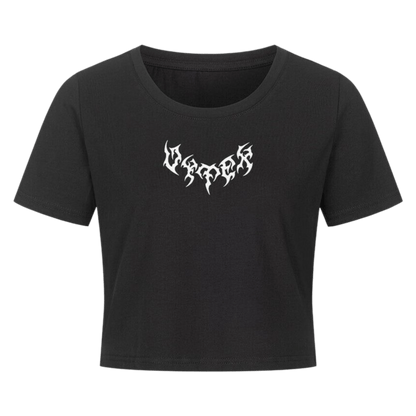 Ladies Cropped Tee - TrippyConsciousnessProduction