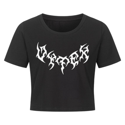 Ladies Cropped Tee - TrippyConsciousnessProduction