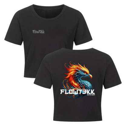 Ladies Cropped Tee - TrippyConsciousnessProduction