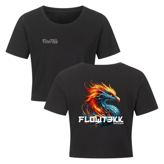 Ladies Cropped Tee - TrippyConsciousnessProduction